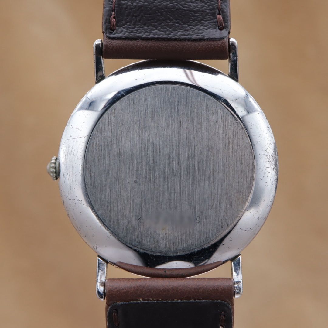 JAEGER-LECOULTRE 9033 ジャガールクルト ラウンド シルバー800 彫金