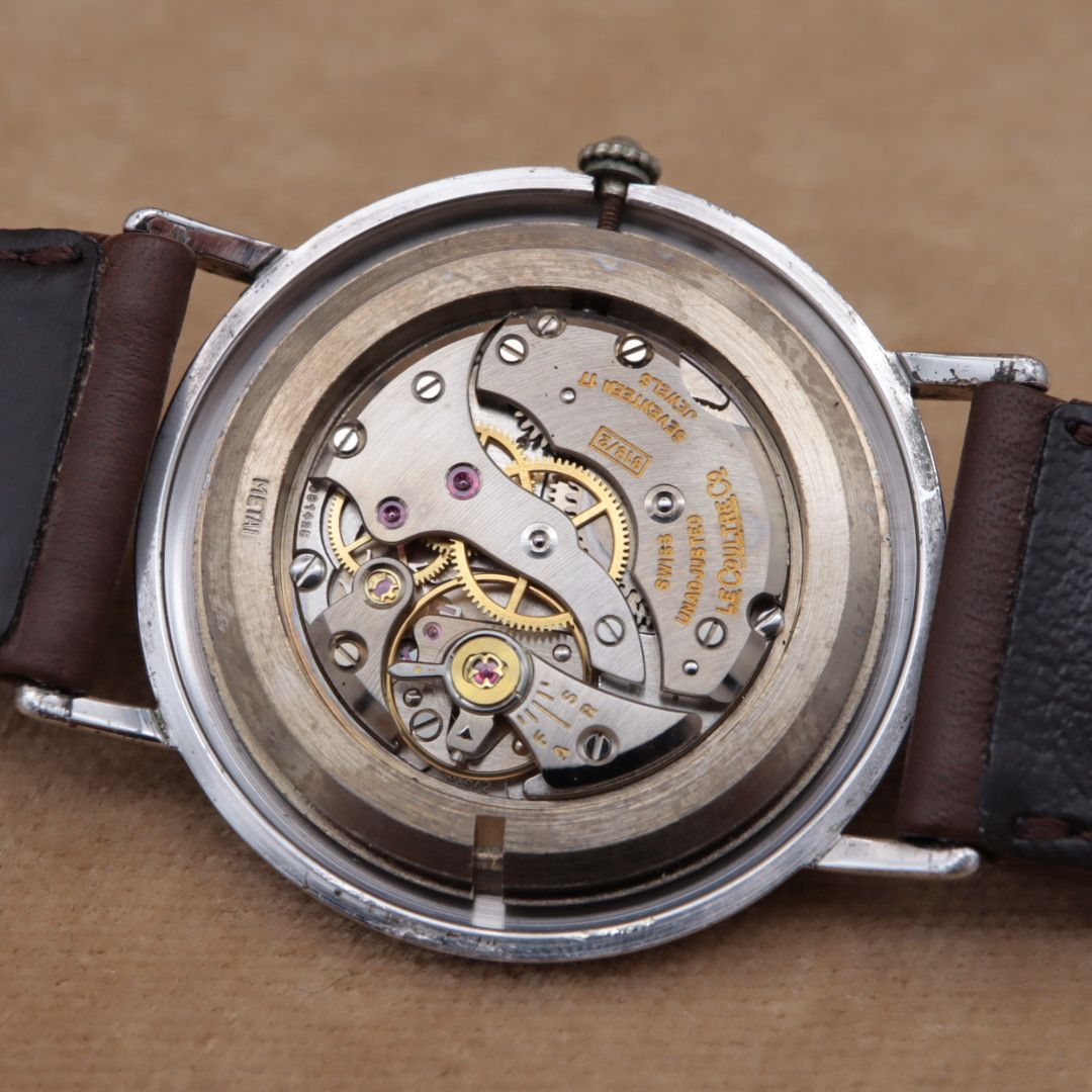JAEGER-LECOULTRE 9033 ジャガールクルト ラウンド シルバー800 彫金