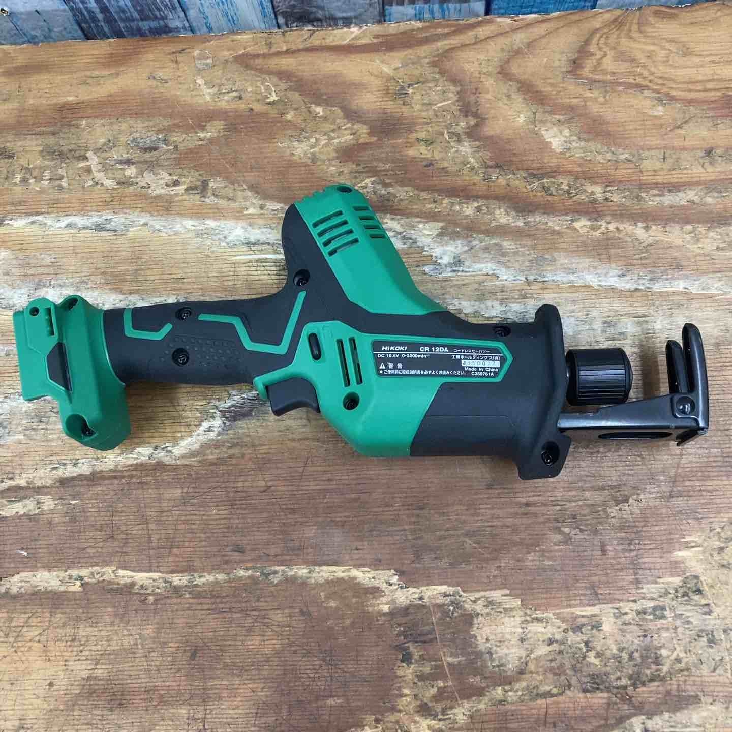 ハイコーキ HIKOKI 旧 日立工機 コードレスセーバソー CR 12 DA NN 柏店