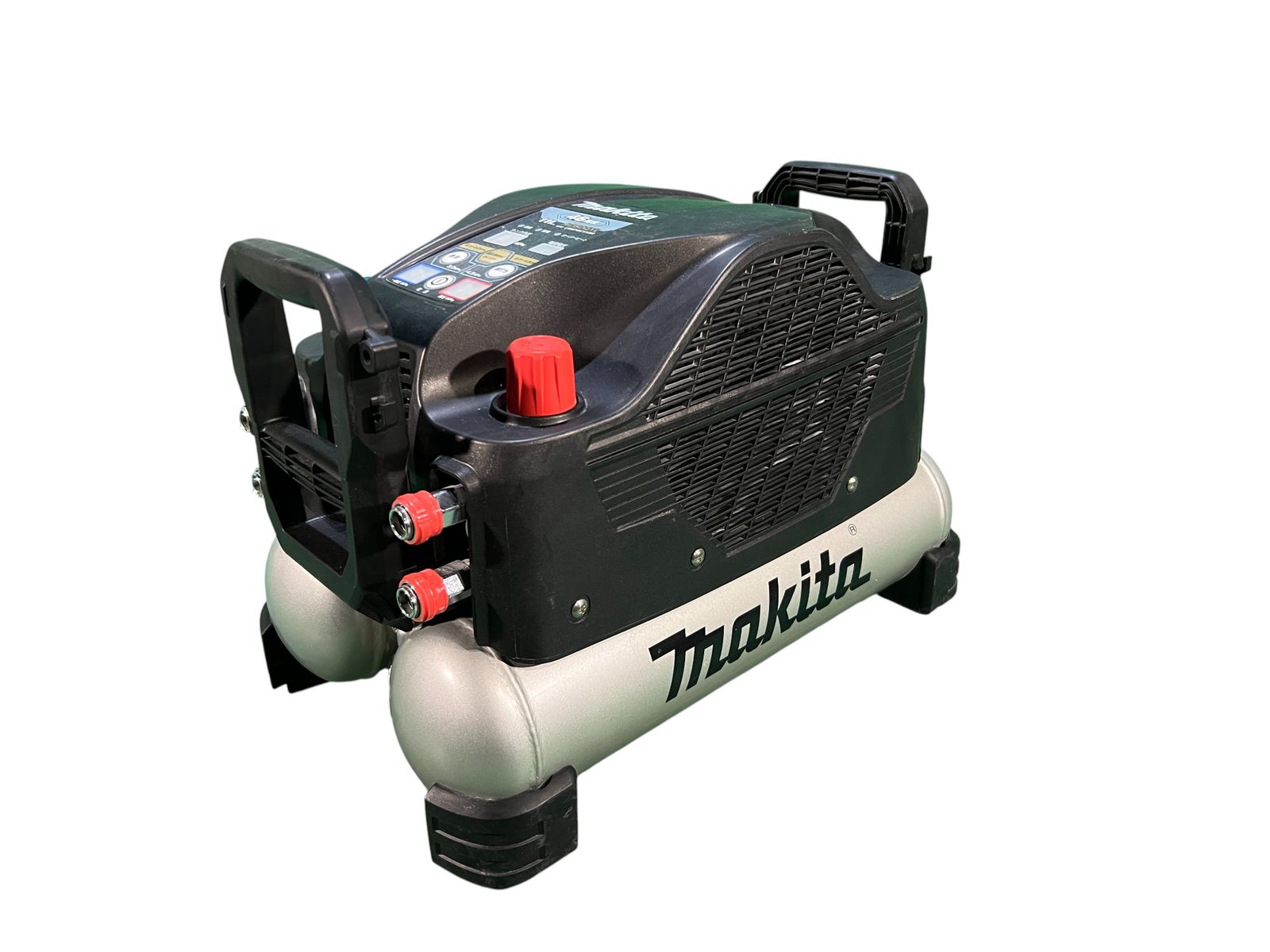 makita マキタ 100 V 11 L 高圧|常圧 エアコンプレッサー AC 500 XL 黒|ブラック デジタル圧力計 エアーコンプレッサー123470