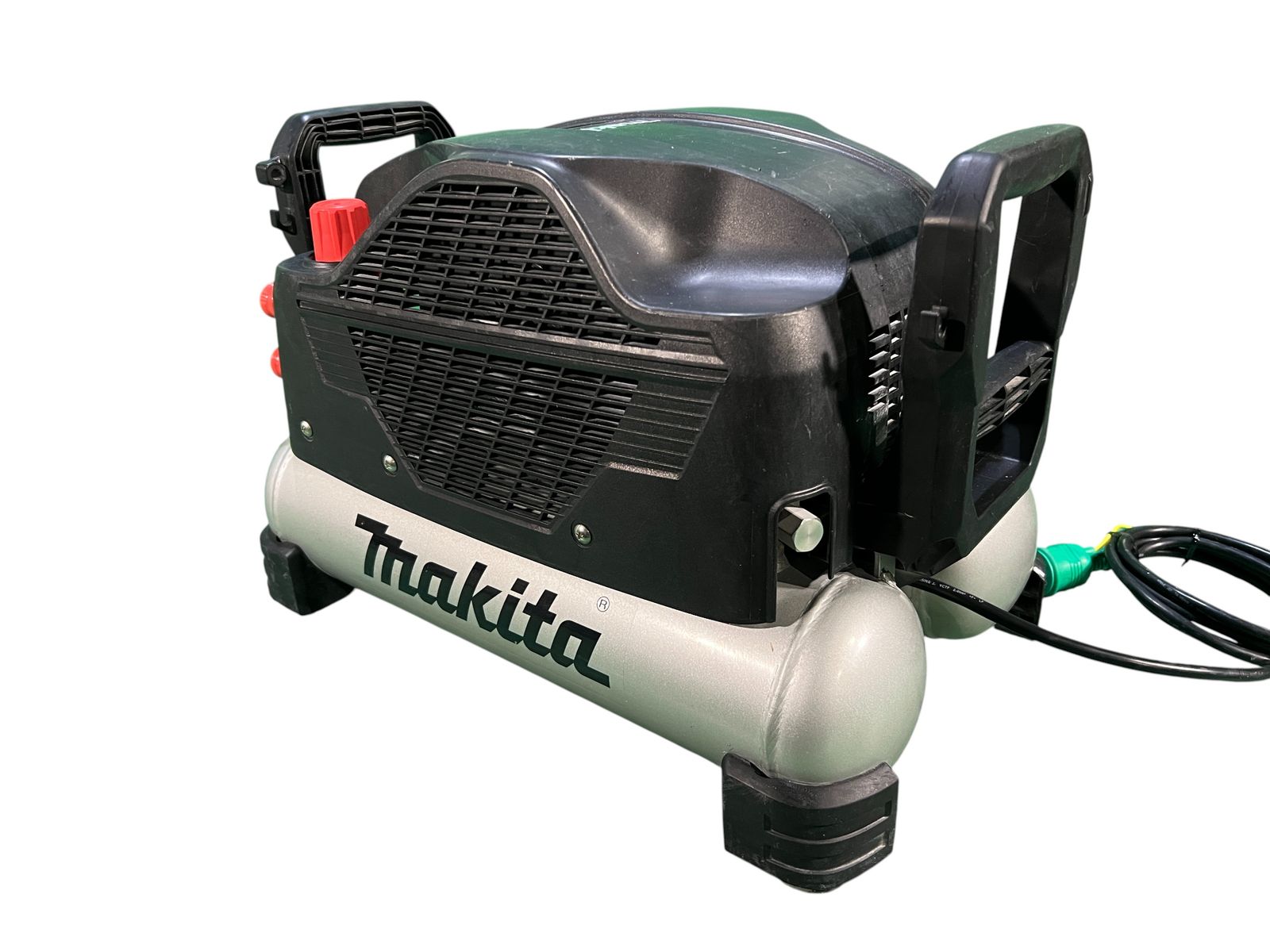  makita マキタ 100 V 11 L 高圧|常圧 エアコンプレッサー AC 500 XL 黒|ブラック デジタル圧力計 エアーコンプレッサー123470 釘打機 エアーツール