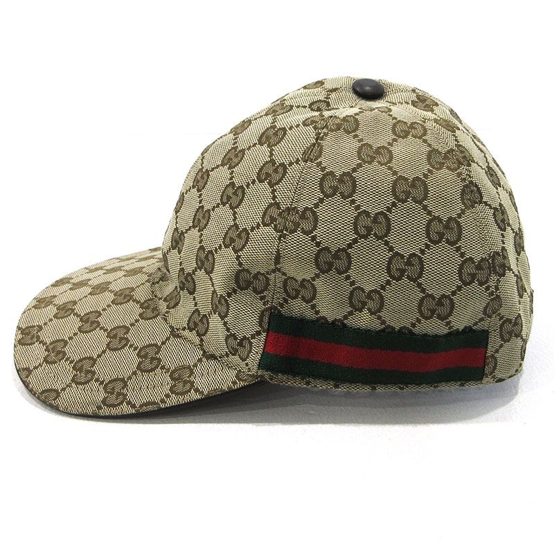 三重本店】 中古 GUCCI | グッチ キャップ ウェブストライプ 200035 GG