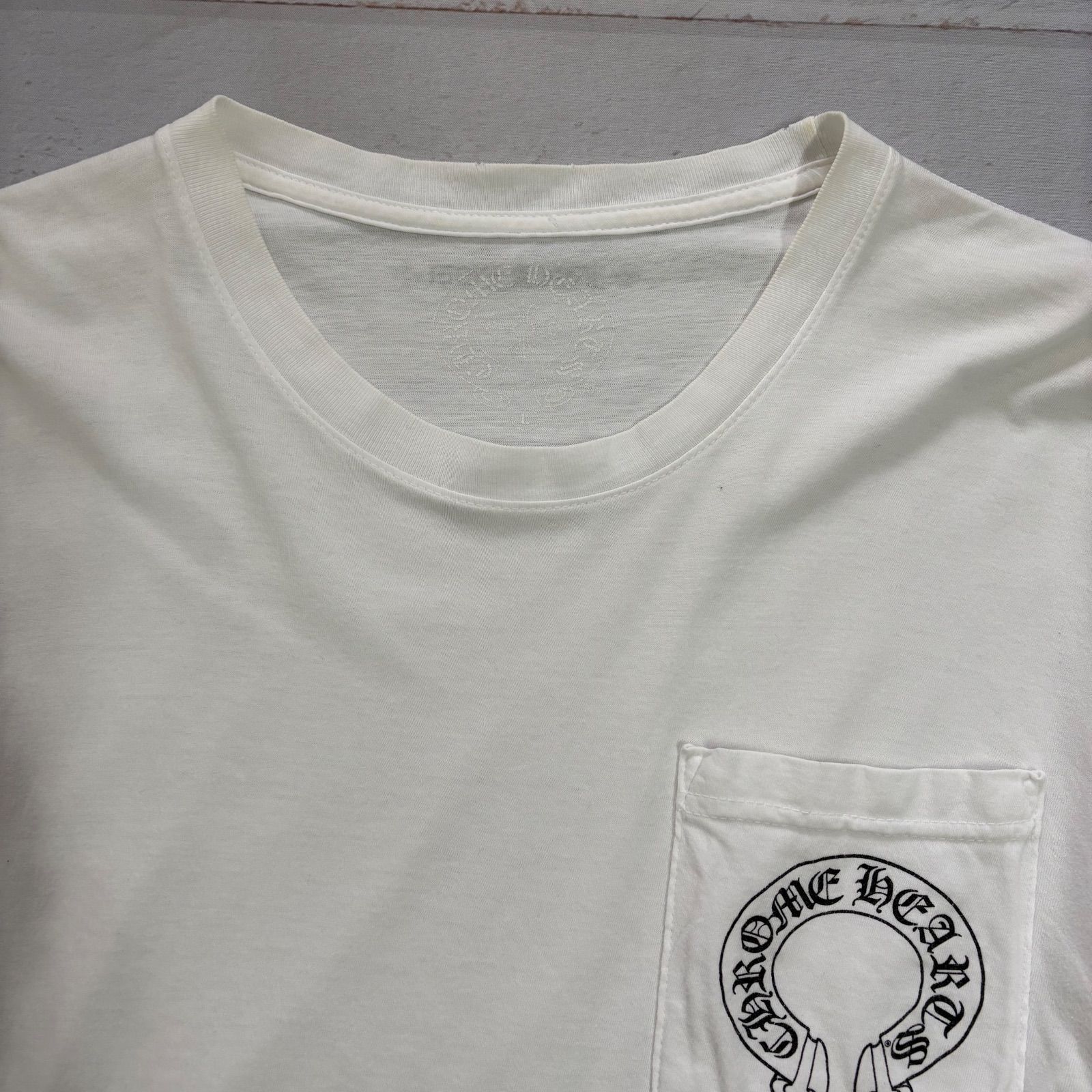 CHROME HEARTS クロムハーツ フローラルホースシュー FUCK YOU 長袖 