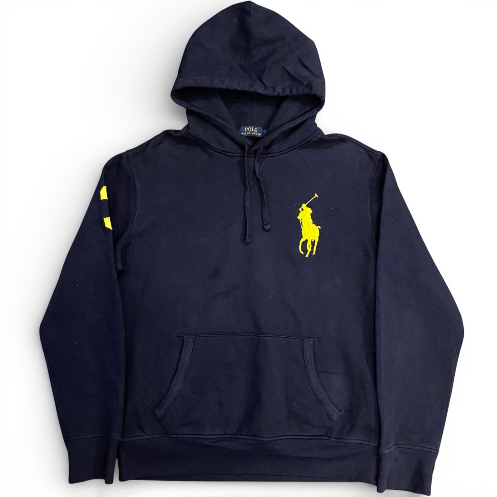 POLO RALPH LAUREN プルオーバー パーカー ネイビー ビッグポニー Size 