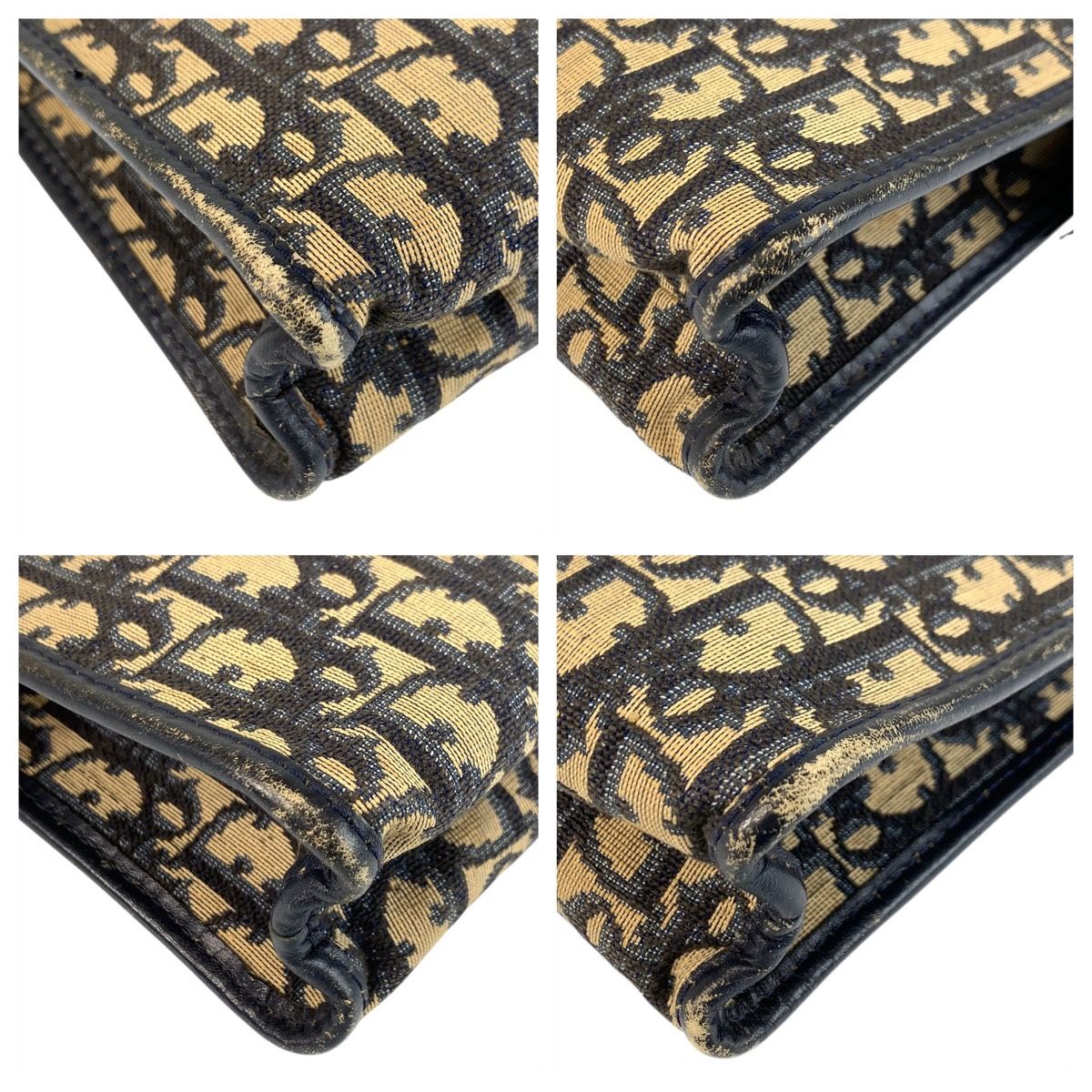 Christian Dior クリスチャンディオール トロッター ネイビー