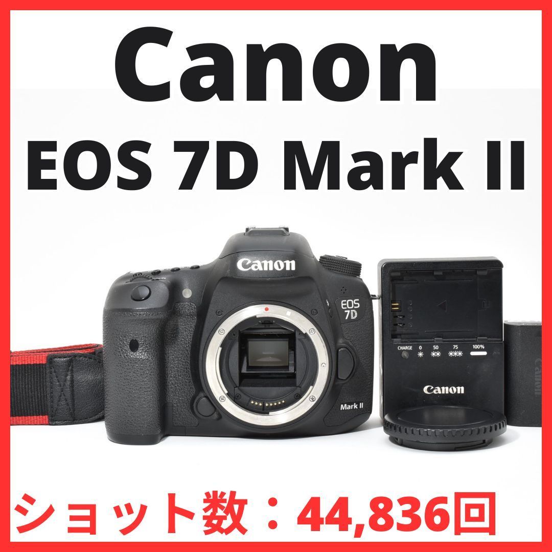 カメラ B08[7313B]34 キヤノン Canon EOS 7D Mark II ボディ