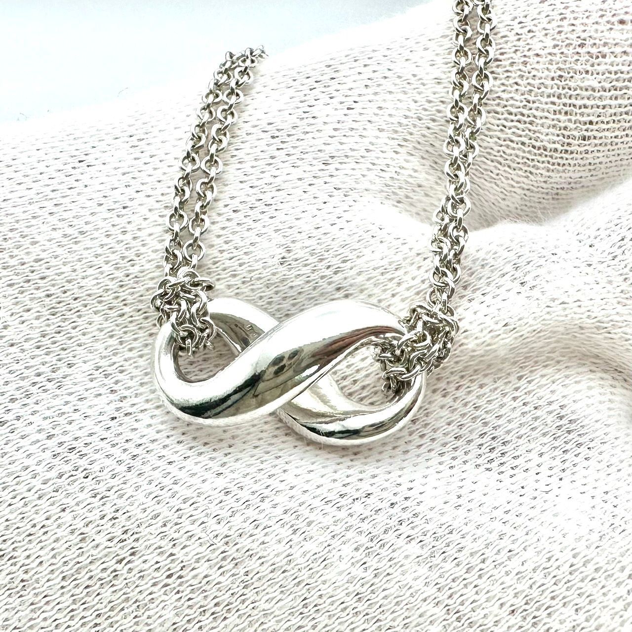 返品OK】TIFFANY & Co.ティファニー インフィニティ ペンダント 