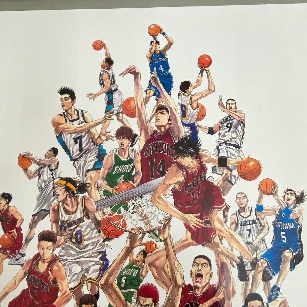 03w24113 井上雄彦 SLAM DUNK スラムダンク A1サイズ ポスター 原画