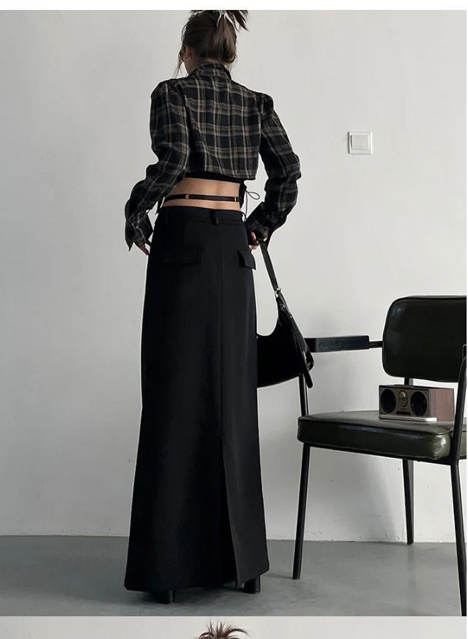 ロングスカート ブラック