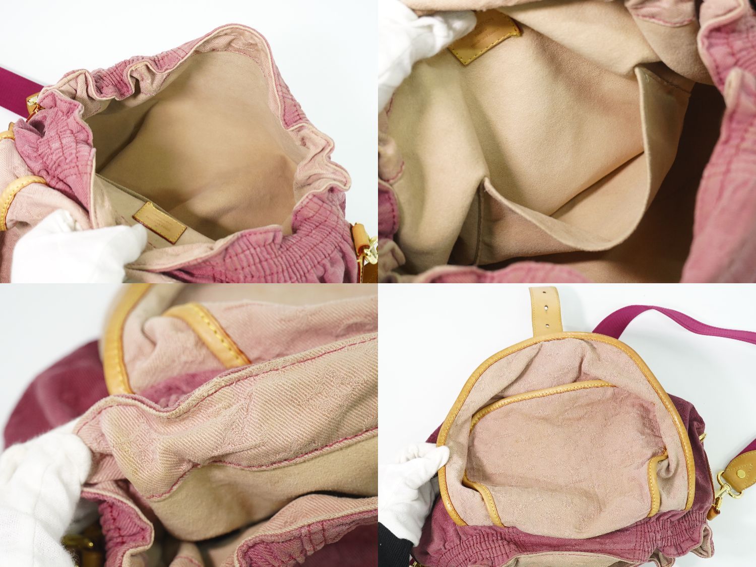 【Mysunshine^^】LOUISVUITTON ルイヴィトン 本物 ルイヴィトン LOUIS VUITTON LV サンシャイン モノグラム デニム