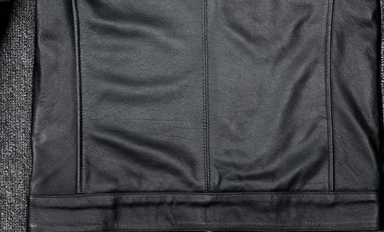 ライダース ブルゾン レザージャケット PUレザー アウター