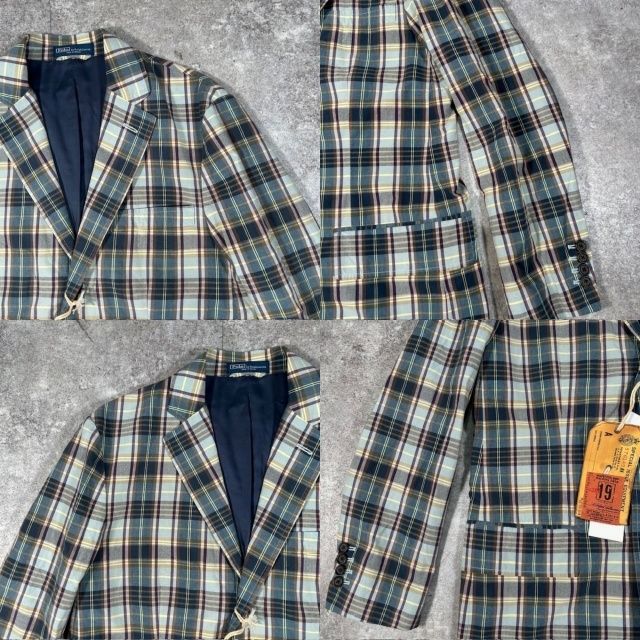Polo Ralph Lauren ポロラルフローレン チェック柄 テーラード