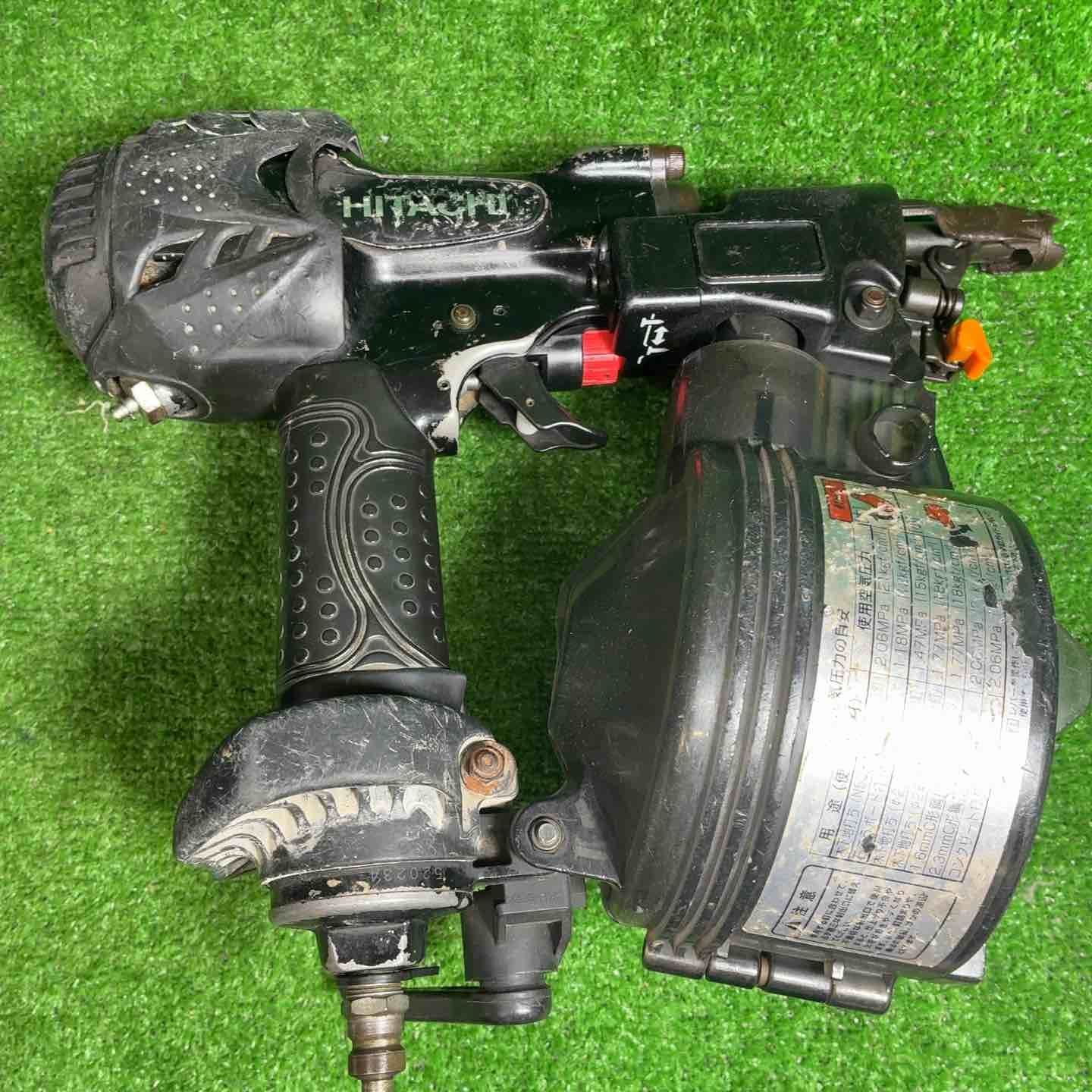  品 ハイコーキ HIKOKI 旧 日立工機 高圧エア釘打ち機 NV 65 HMC ブラック 釘打機 エアーツール