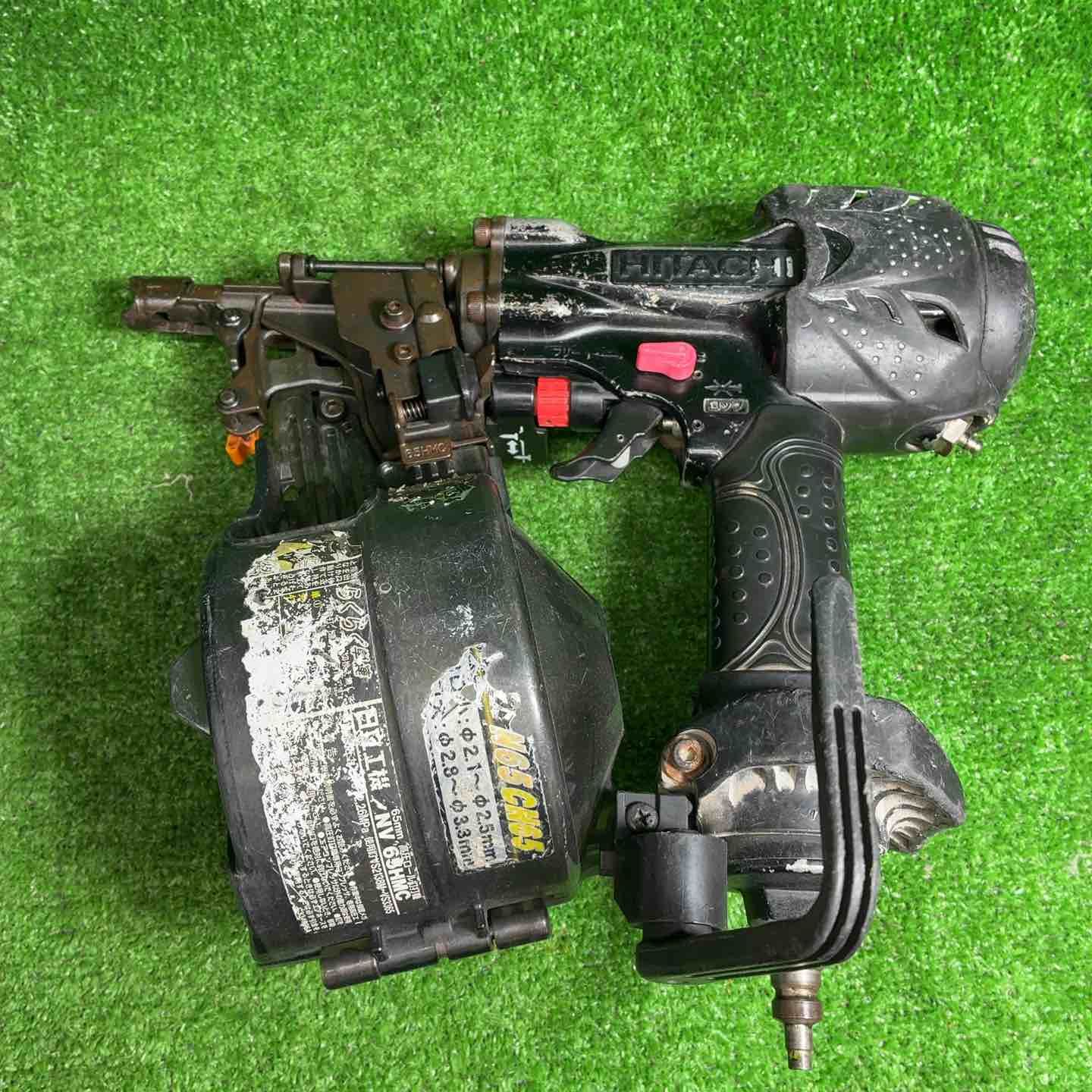 品 ハイコーキ HIKOKI 旧 日立工機 高圧エア釘打ち機 NV 65 HMC ブラック