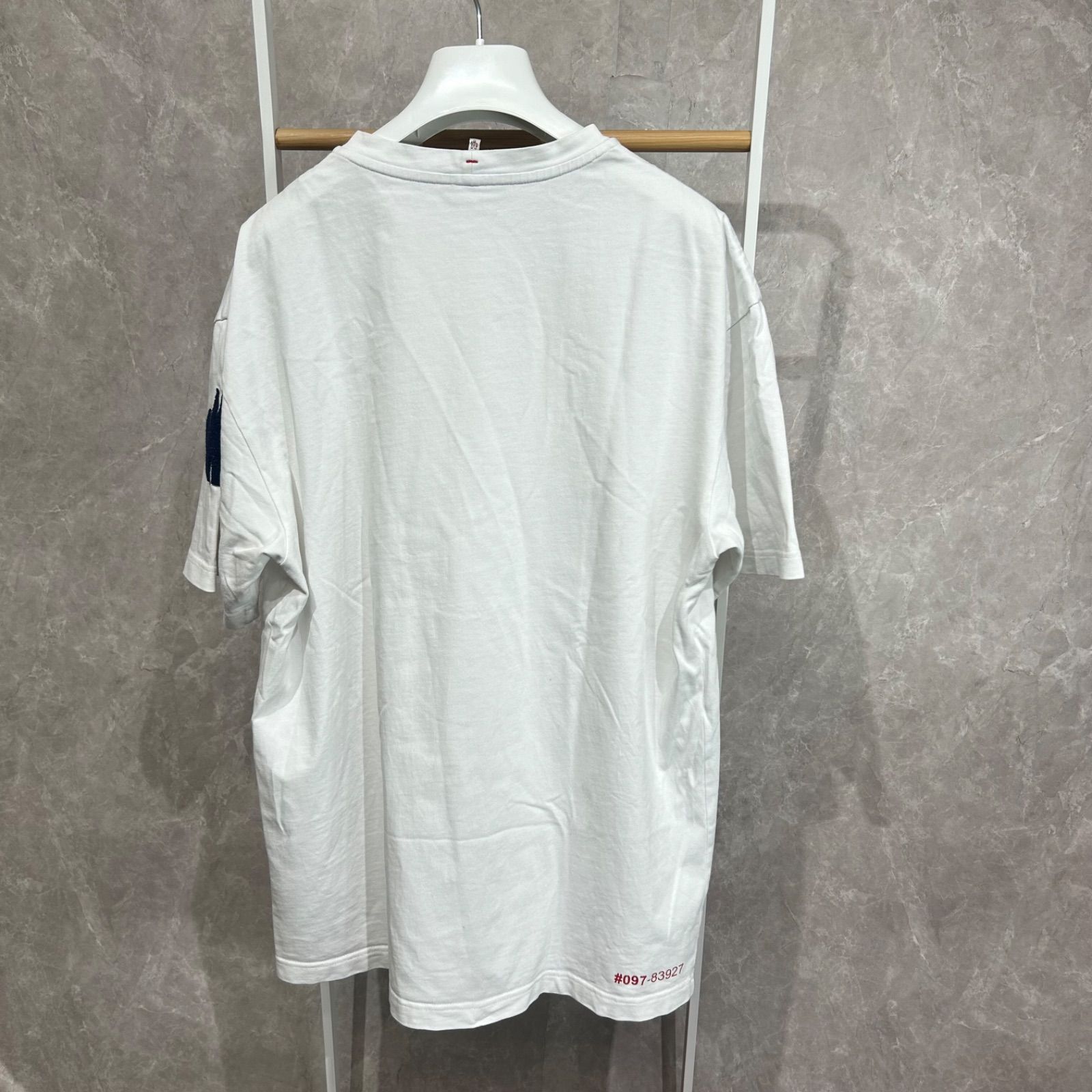 MONCLER モンクレール 半袖Tシャツグルノーブル 白L