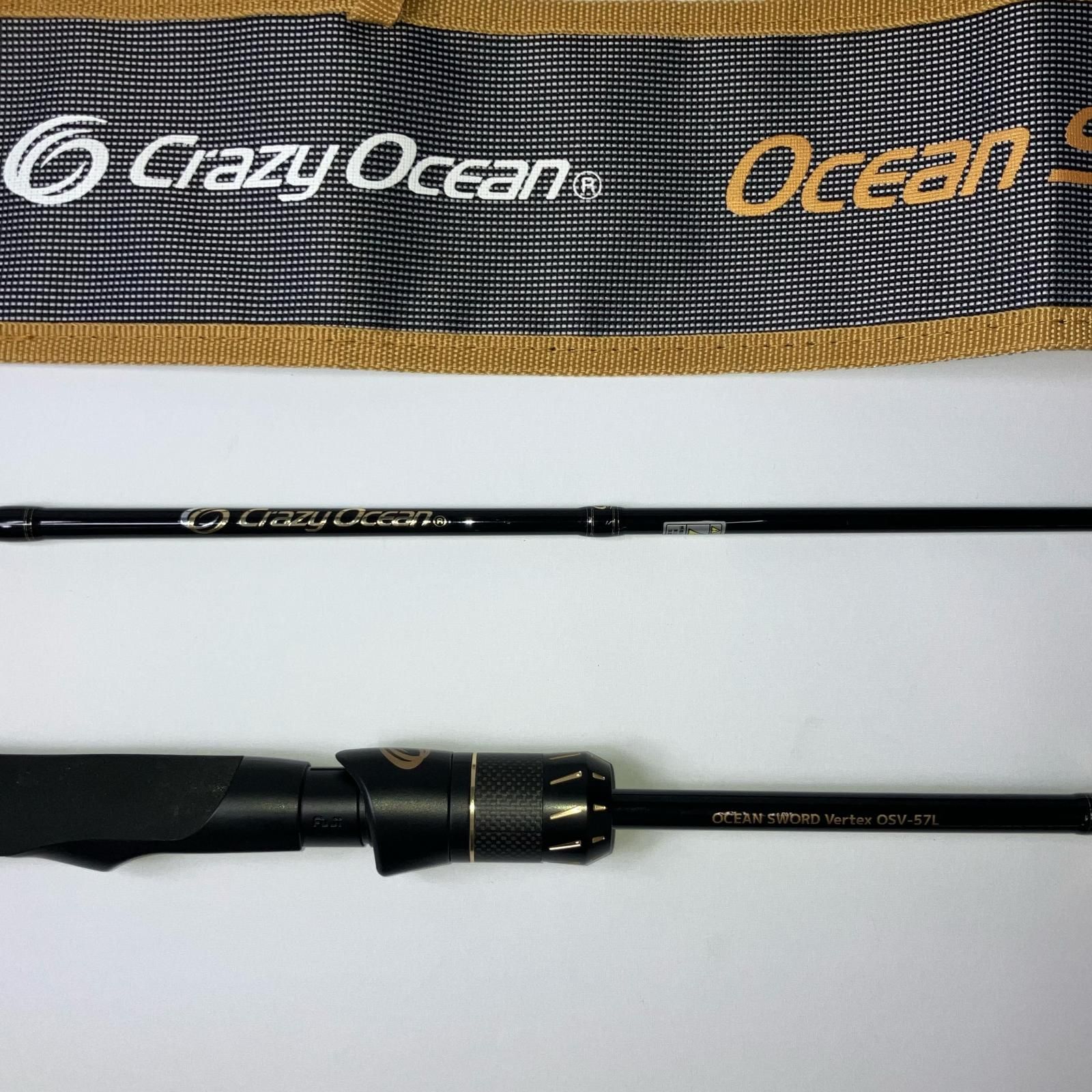 △△Crazy Ocean オーシャンソード ヴァーテックス ティップランロッド OSV 57 L