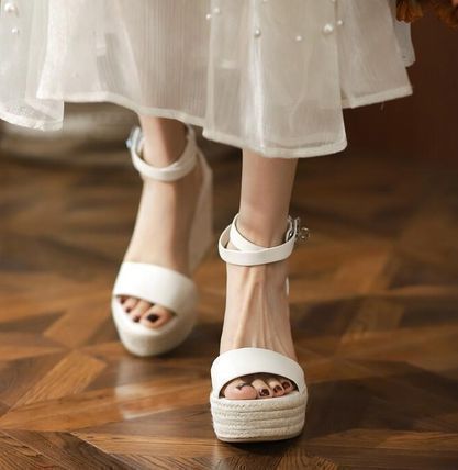 レディース サンダル 厚底 ウェッジ