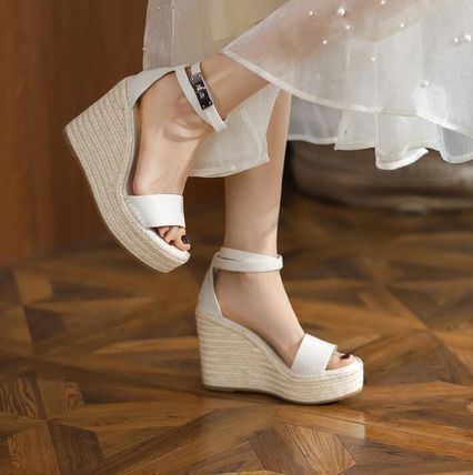 レディース サンダル 厚底 ウェッジ