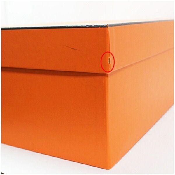 エルメス バーキン ケリー 空箱 ボックス オレンジ 中古 ABランク