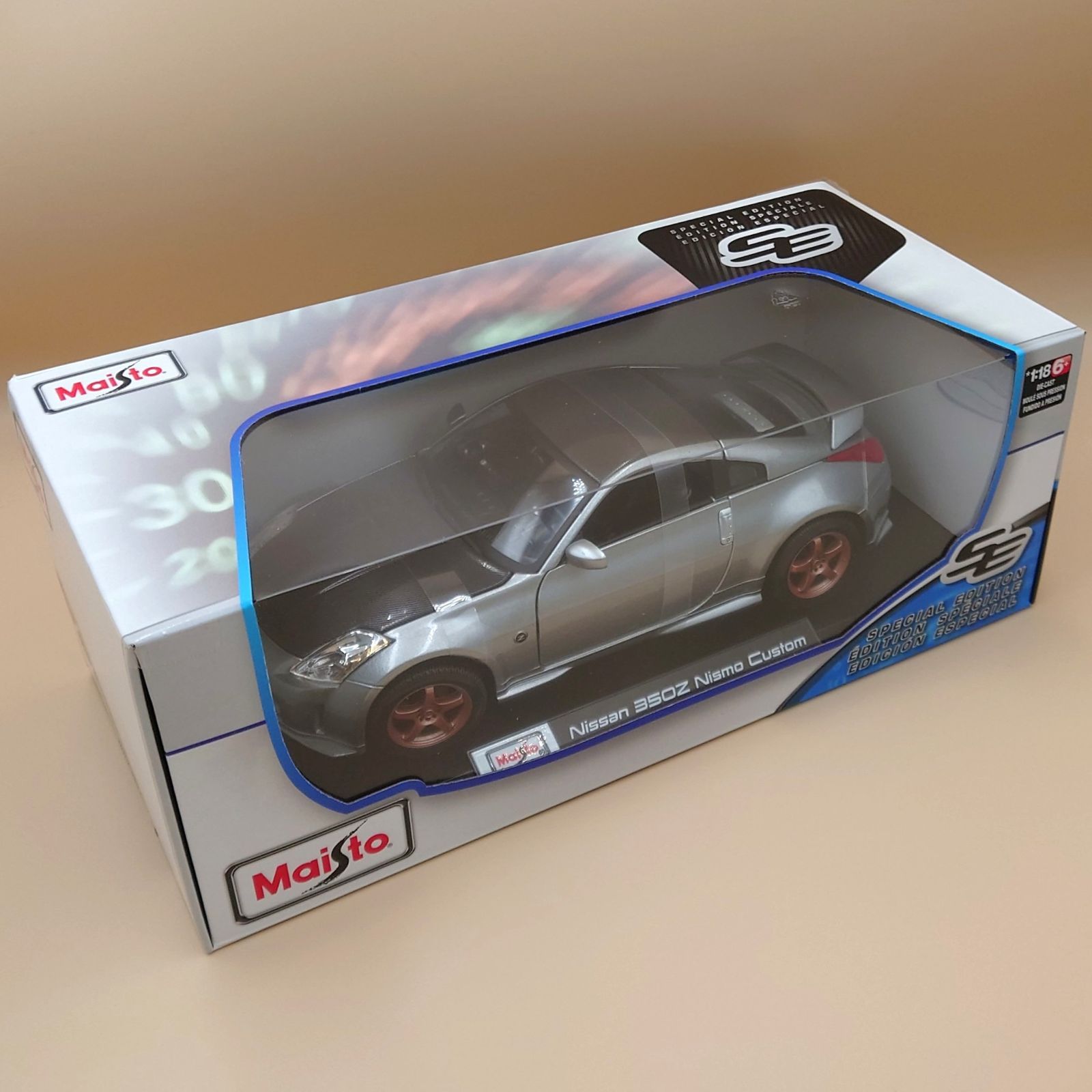 1|18 日産 フェアレディZ 350 Nissan Z Nismo Custom マイスト製ダイキャスト製ミニカー