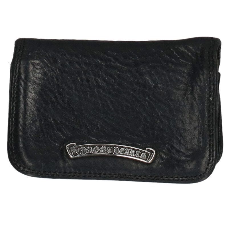 クロムハーツ  CARD CASE グロメット付きレザーカードケース メンズ