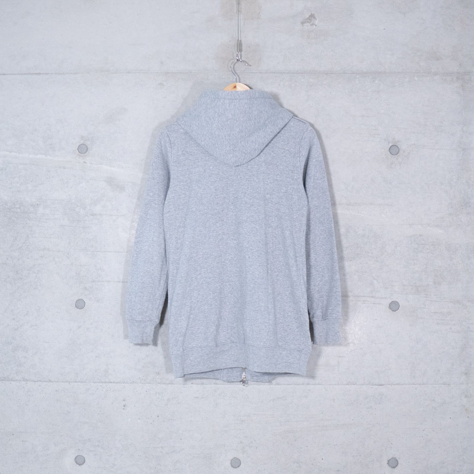 HYSTERIC GLAMOUR ヒステリックグラマー GRAY ZIP UP HOODIE パーカー