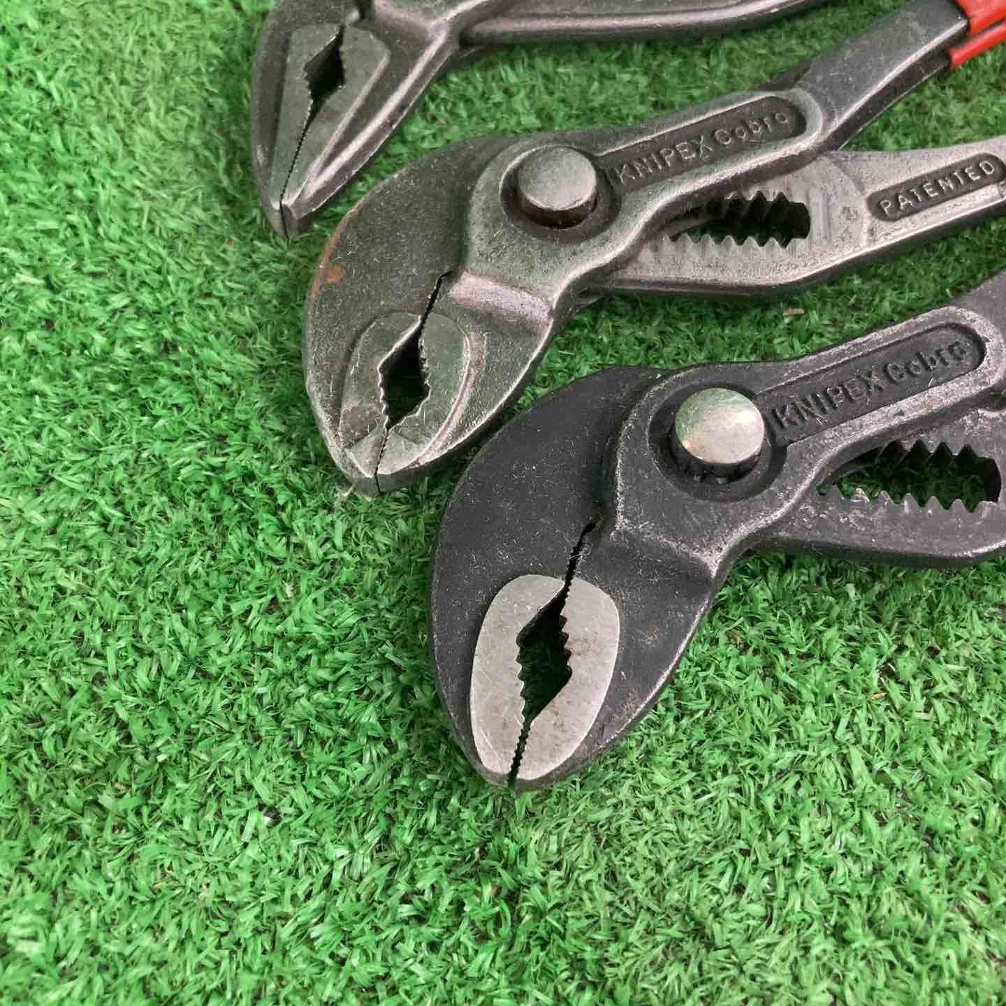  品 KNIPEX クニペックス ウォーターポンププライヤー 3点セット その他 ドライバー レンチ