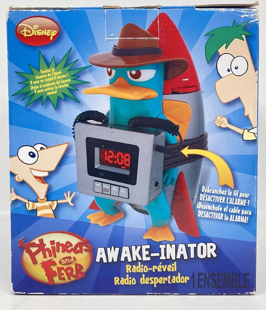 DISNEY XD Alarm Clock Radoio AWAKE-INATOR