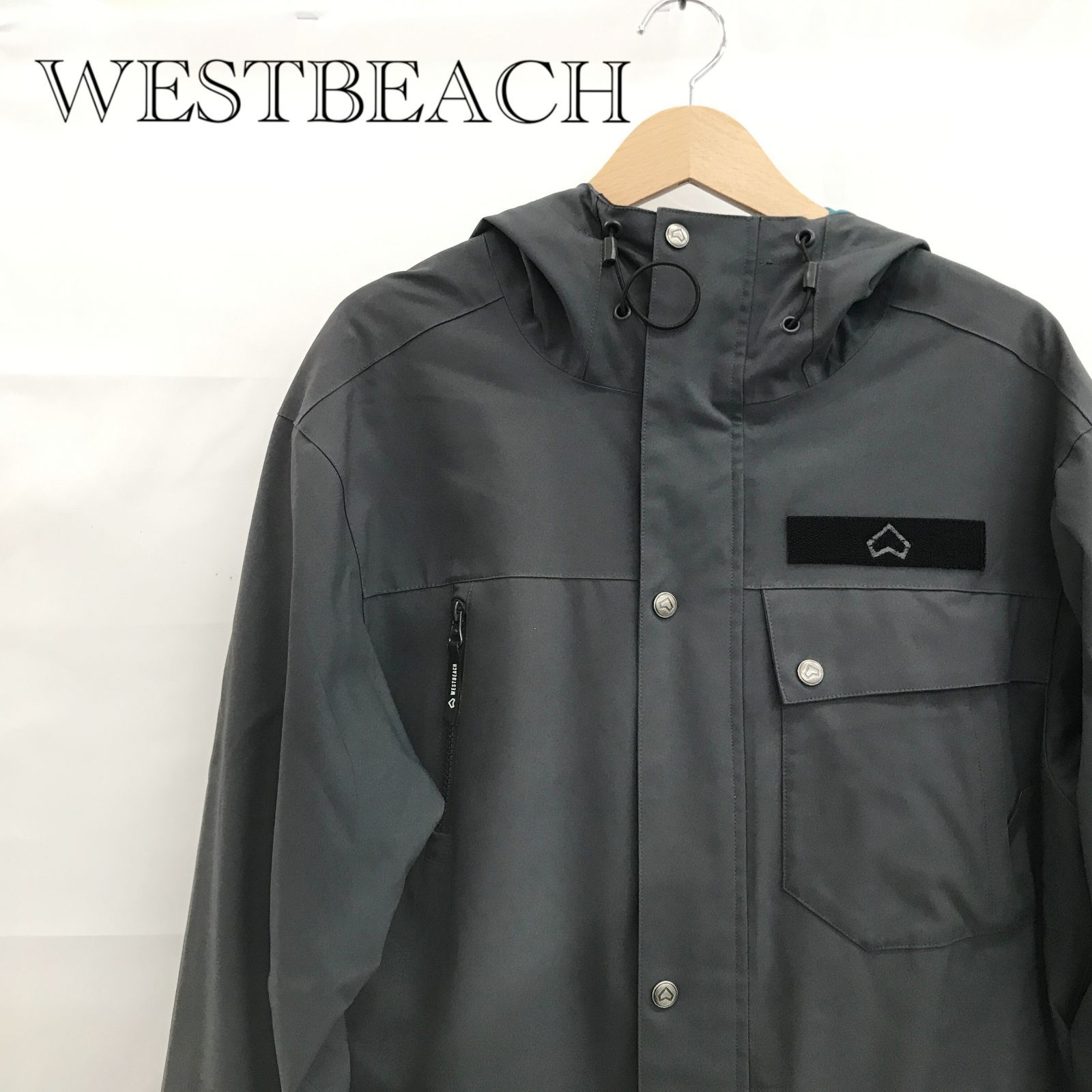 WESTBEACH ウェストビーチ WB2020 ボードウェア スノボウェア M グレー 