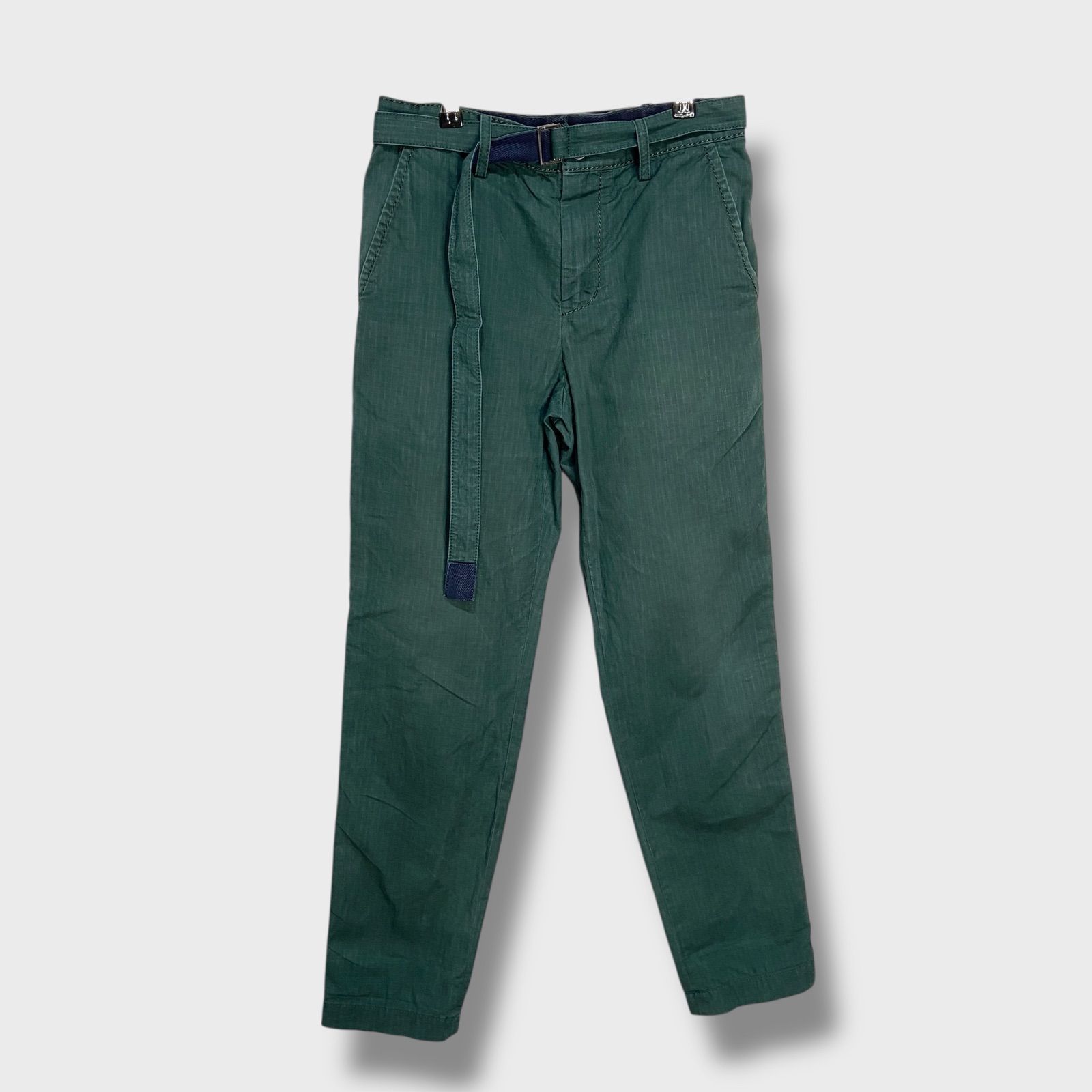 ☆sacai☆サカイ☆ベルテッドパンツ☆オリーブグリーン☆リップス