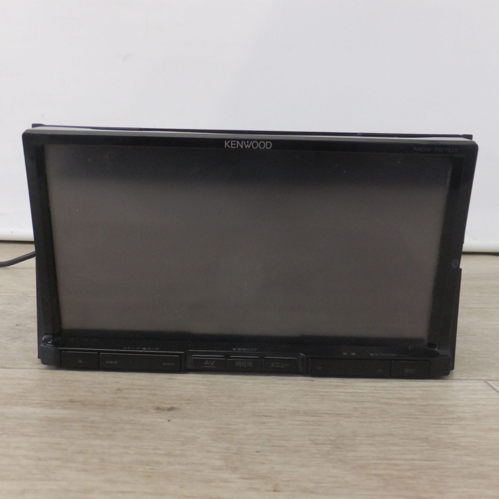 KENWOOD ケンウッド MDV-727DT フルセグ 地デジ DVD再生 Bluetooth SD 