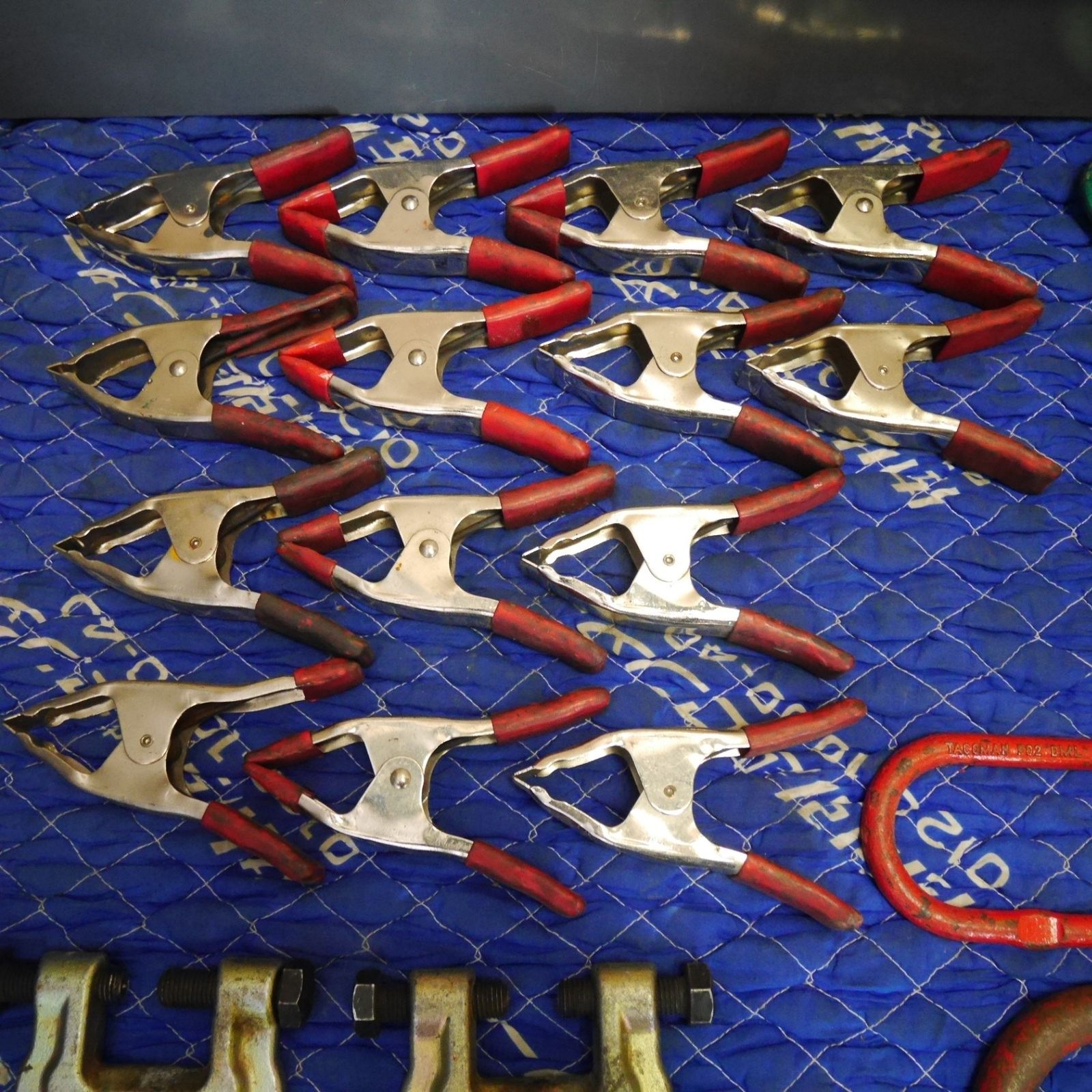 まとめ売り 大量セット クランプ チェーンスリング リングキャッチ シャックル 滑車 等 工具 道具 KITO TACOMAN H.H.H.