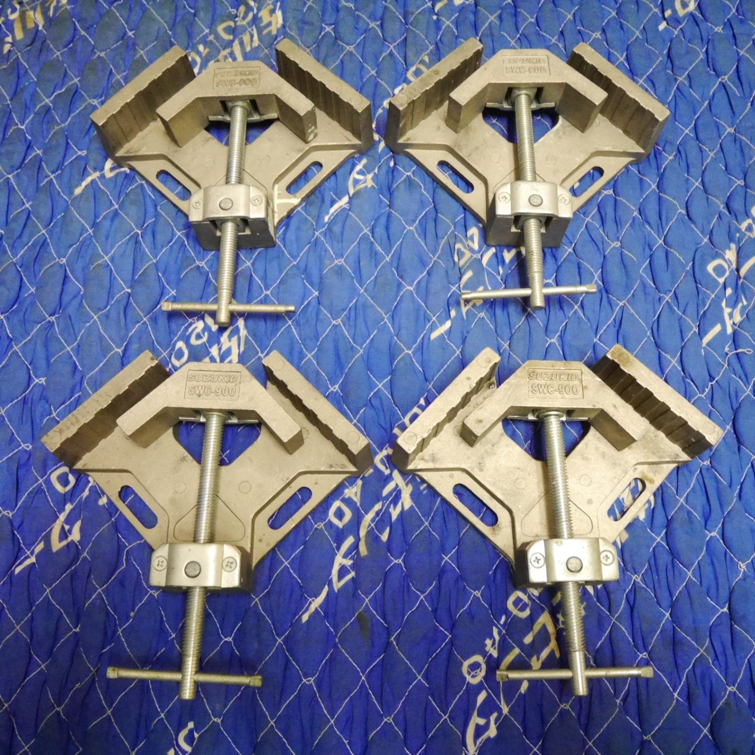 4点まとめ売り SUZUKID スズキッド コーナー クランプ SWC-900 工具 道具 治具 溶接 用 アクセサリー
