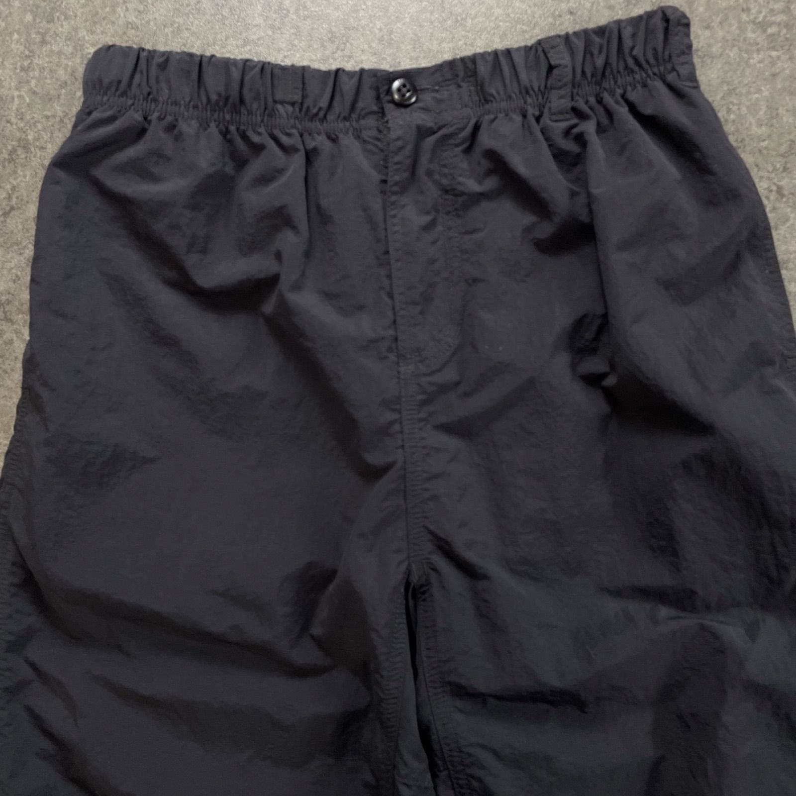 Gramicci BEAMS BOY グラミチ ビームスボーイ コラボ 別注 デュラブルナイロンクライミングパンツ ワイド ブラック レディース GLP 4 S 2073