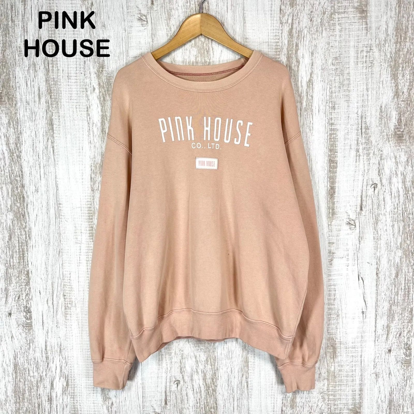 PINK HOUSE ピンクハウス ロゴプリント トレーナー スウェット ベビー 