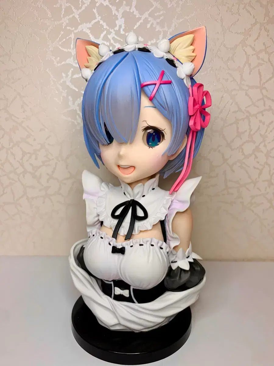 Re:ゼロから始める異世界生活 一番くじ 猫耳 レム ラスト 胸像 一番