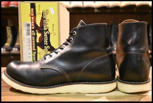 9D 箱付 良品 12年】レッドウィング 9870 アイリッシュセッター 