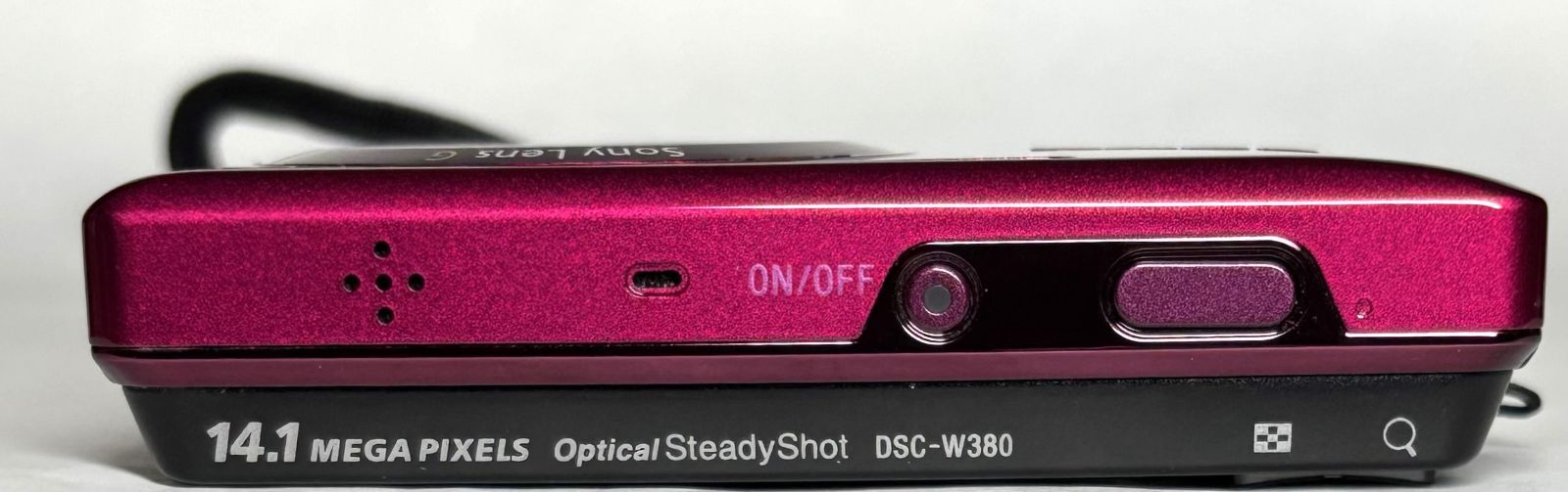 Sony Cyber-shot DSC-W380 デジタルカメラ 14.1MP 5x Red 添付品充実 