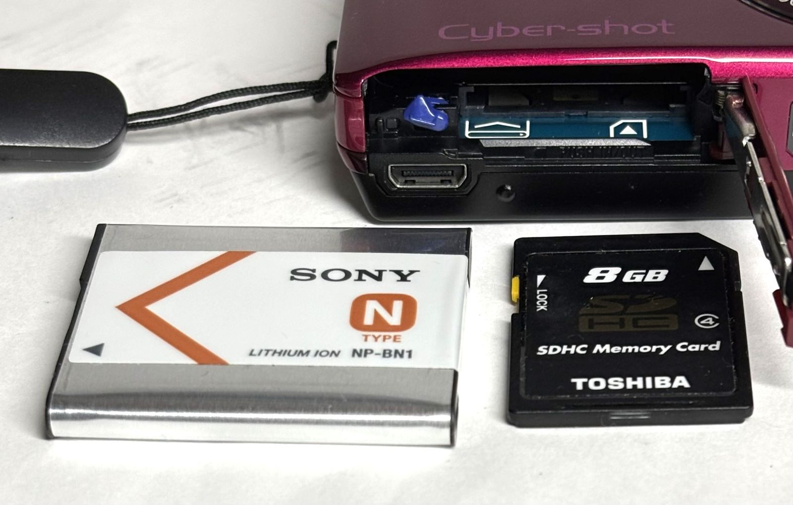 Sony Cyber-shot DSC-W380 デジタルカメラ 14.1MP 5x Red 添付品充実