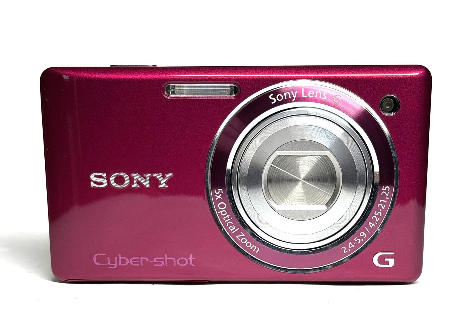 Sony Cyber-shot DSC-W380 デジタルカメラ 14.1MP 5x Red 添付品充実 