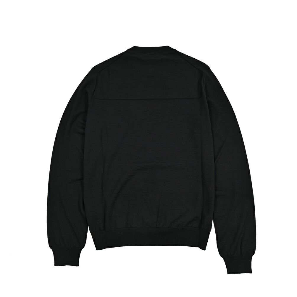 JIL SANDER 23SS ハイゲージニット ブラック JIL SANDER ジルサンダー / ニットセーター クルーネック ハイゲージ