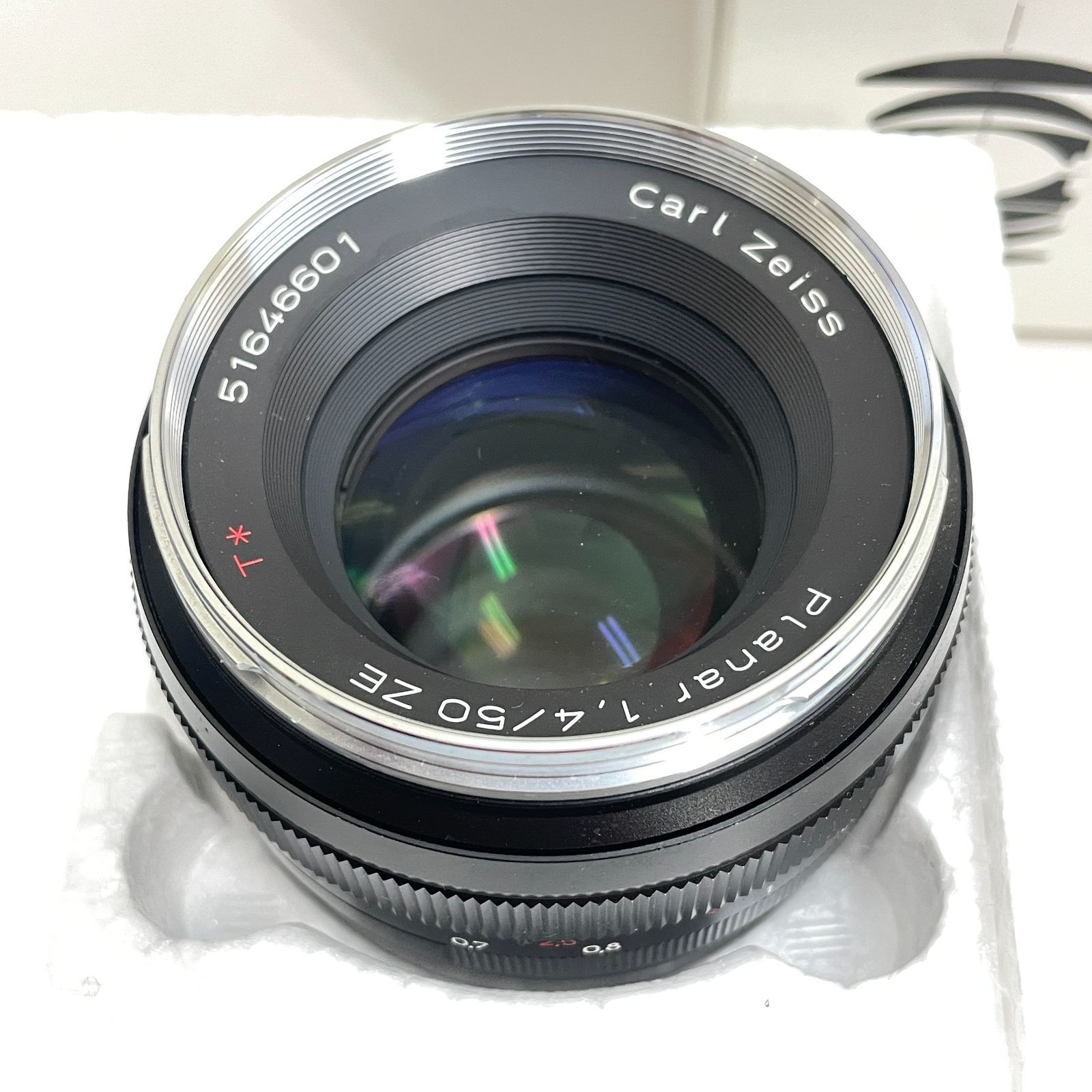 三沢店64-5-0130] Carl Zeiss Planar 50mm f1.4 ZE 現状販売品 - メルカリ