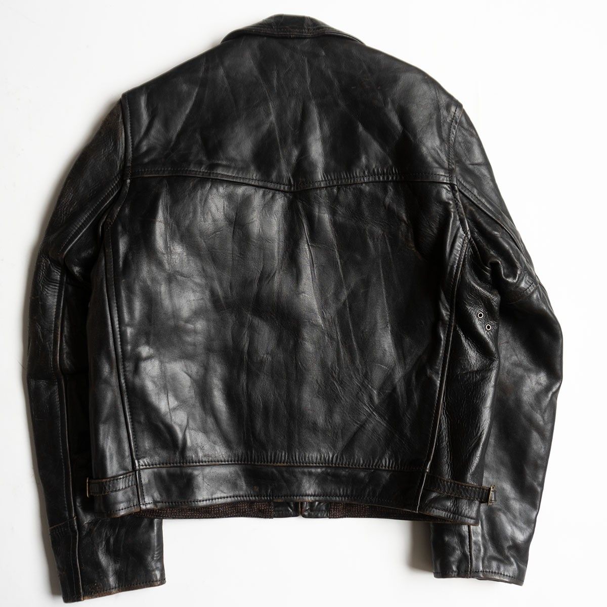 雰囲気抜群】AERO LEATHER【ハイウェイマン ホースハイド レザー