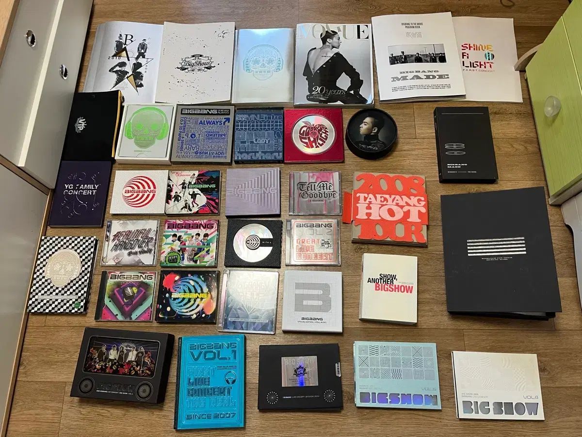 BIGBANG アルバム フォトブック 写真集 マガジン DVD まとめ