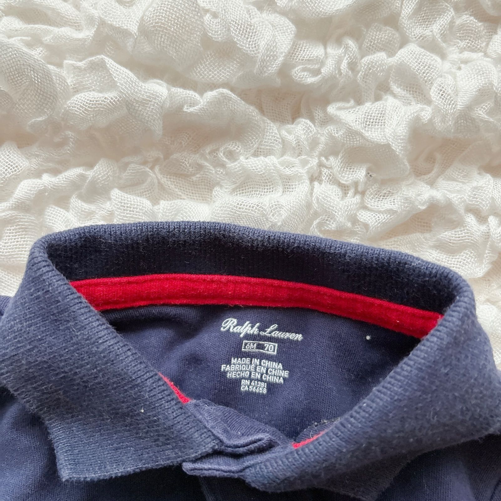 ラルフローレン Ralph Lauren 刺繍 おしゃれ ベビー ロンパース 男の子 