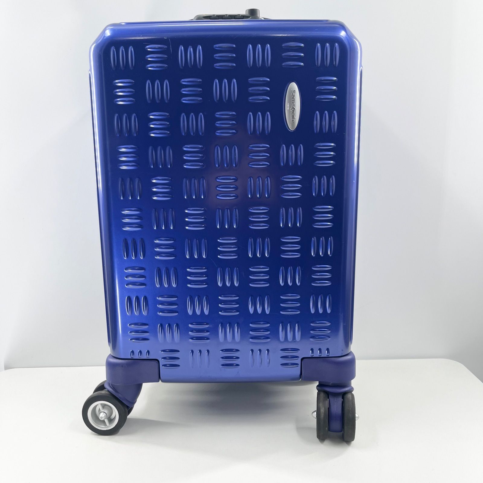 Samsonite スーツケース キャリーケース24インチ TSAロック ブルー