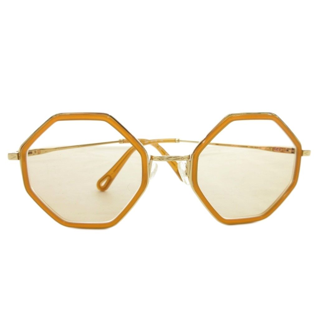 クロエ CHLOE サングラス メガネ アイウェア 50□22 140 ゴールド