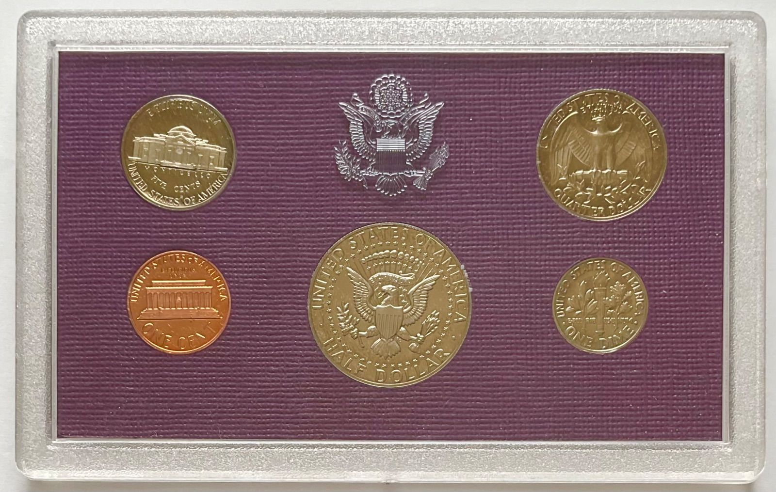 アメリカ合衆国 ミントプルーフ 貨幣セット 記念硬貨5枚セット 1985年