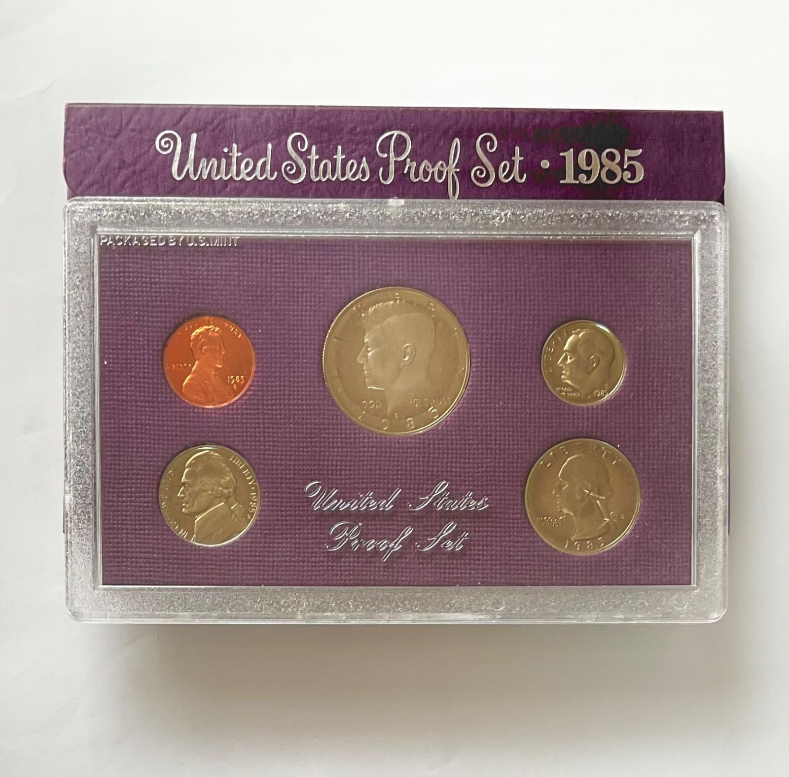 アメリカ合衆国 ミントプルーフ 貨幣セット 記念硬貨5枚セット 1985年