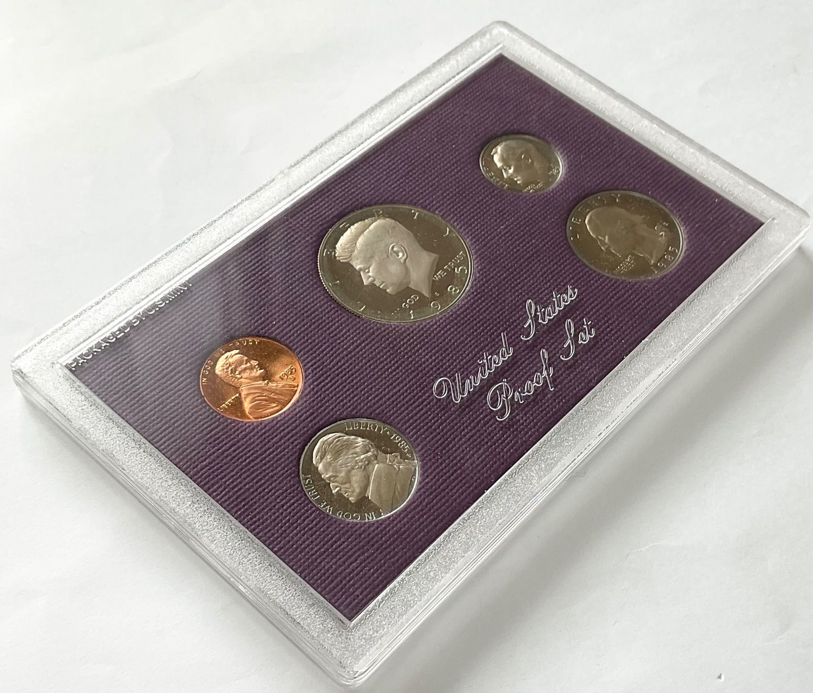 アメリカ合衆国 ミントプルーフ 貨幣セット 記念硬貨5枚セット 1985年